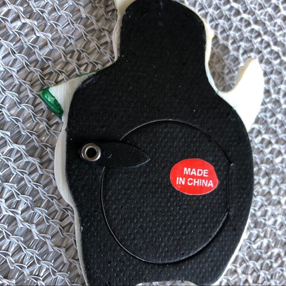 🐬 CLEARANCE ITEM: Hand-painted Snowman Photo Ornament - Picture 6 of 7